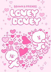 Brown & Cony Penuh Cinta! Lovely Dovey