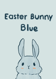 Easter Bunny Blue