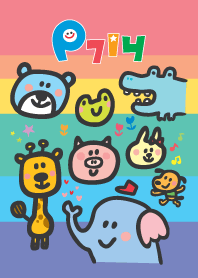 P714 happy rainbow