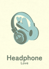 Headphone_love Pale aqua