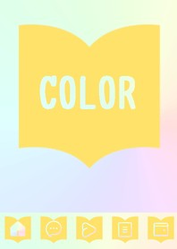 yellow color rainbow  Q14