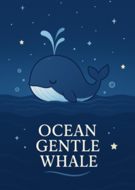 ปลาวาฬกลางคลื่นละมุน