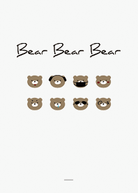 グレー : Bear Bear Bear