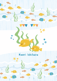 Colorful sea (Kaori Ishihara)