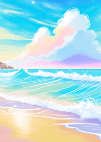 爽やかな夏の風景の着せかえ#1417