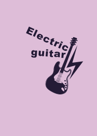 Electricguitar Pale lilac