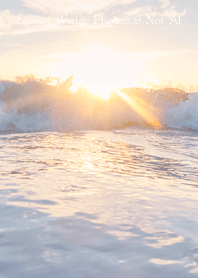 Sunset Water Photo209 Not AI
