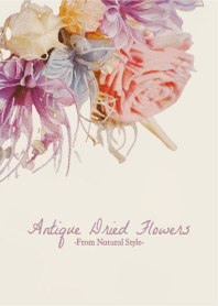 Antique dried flowers 10