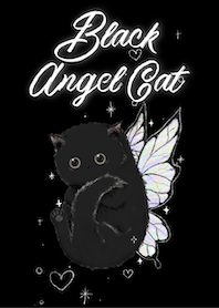 Black Angel Cat