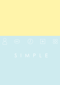 SIMPLE(yellow blue)