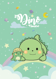 เจ้าไดโน รุ้งสีเขียวอ่อน