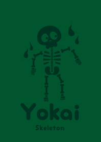 Yokai skeleton fukamidori