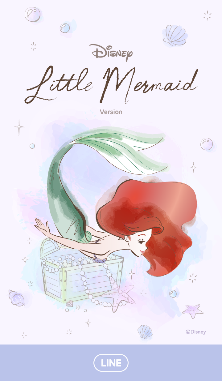 The Little Mermaid (Watercolor)