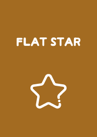 FLAT STAR / Bronze