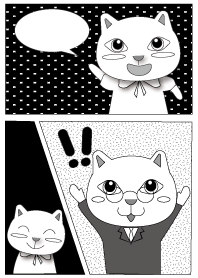 Kucing gaya komik