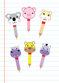Cute pencil theme v.1