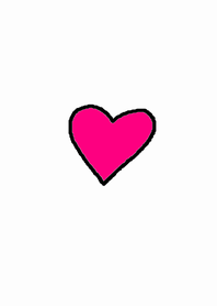 ハートのきせかえ（ピンク）