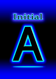 Neon Initial A / Names beginning with A