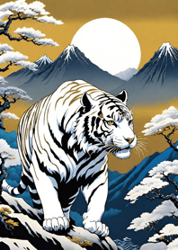 Harimau Putih Cahaya Bulan h1muw