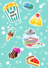 Favorite sweets! -light green- Revised
