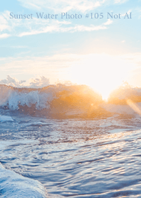 Sunset Water Photo #105 Not AI