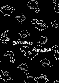 Dinosaur Paradise 06 Black