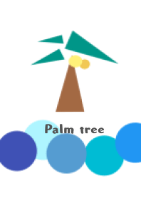 Simple palm tree