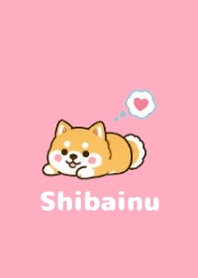 成熟可愛柴犬主題 Pink 04