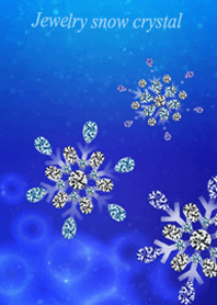 Jewelry snow crystal