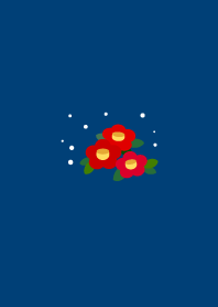 雪と椿