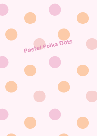Pastel polka dots - Poppy