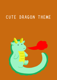 CUTE DRAGON THEME-TERRACOTTA