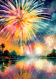 Beautiful Fireworks Theme#549
