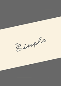 Simple Lines J-Gray (Re5)