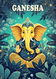 Ganesha=wealthy, fulfilled wishes(JP)