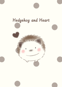 Hedgehog and Heart -chocolate-