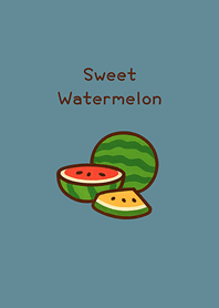 แตงโมเย็นๆ(ทะเลสาบสีเขียว)