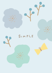 Cute flowers and butterflies28