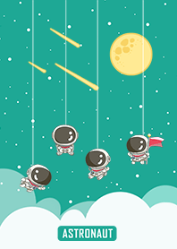 misty cat-Outer space green3