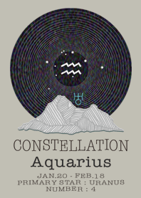 CONSTELLATION 「みずがめ座」