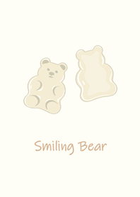 米色嫩Q小熊軟糖