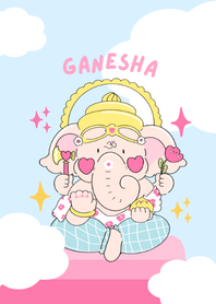 Ganesha with cloud