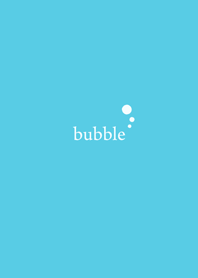 bubble blue simple