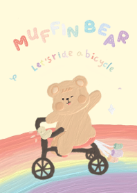 Muffin Bear : Let's ride a bicycle