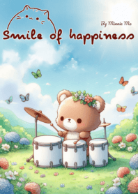 Smile of bear cub's No.04