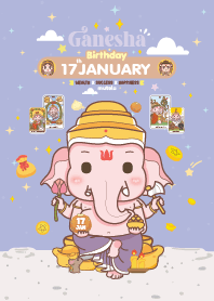 Ganesha x January 17 Birthday