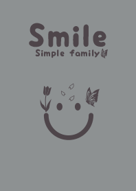 Smile & Tulip Aluminum gray