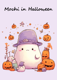 cute mochi in halloween festival 2