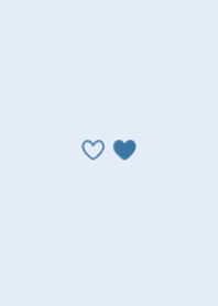 mini ♥ heart 03 - ブルー