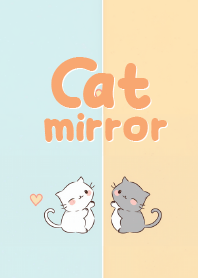 cat and mirror